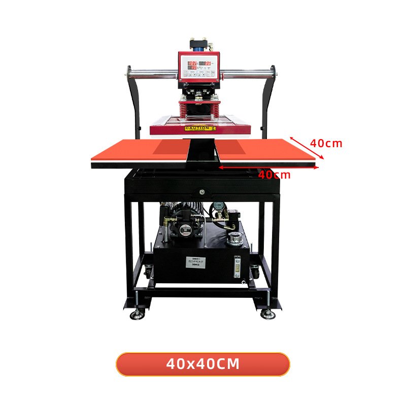 Large size 40x60 cm hydraulic automatic heat press 16*24 inches sublimation printing machine heat transfer machine for shirt