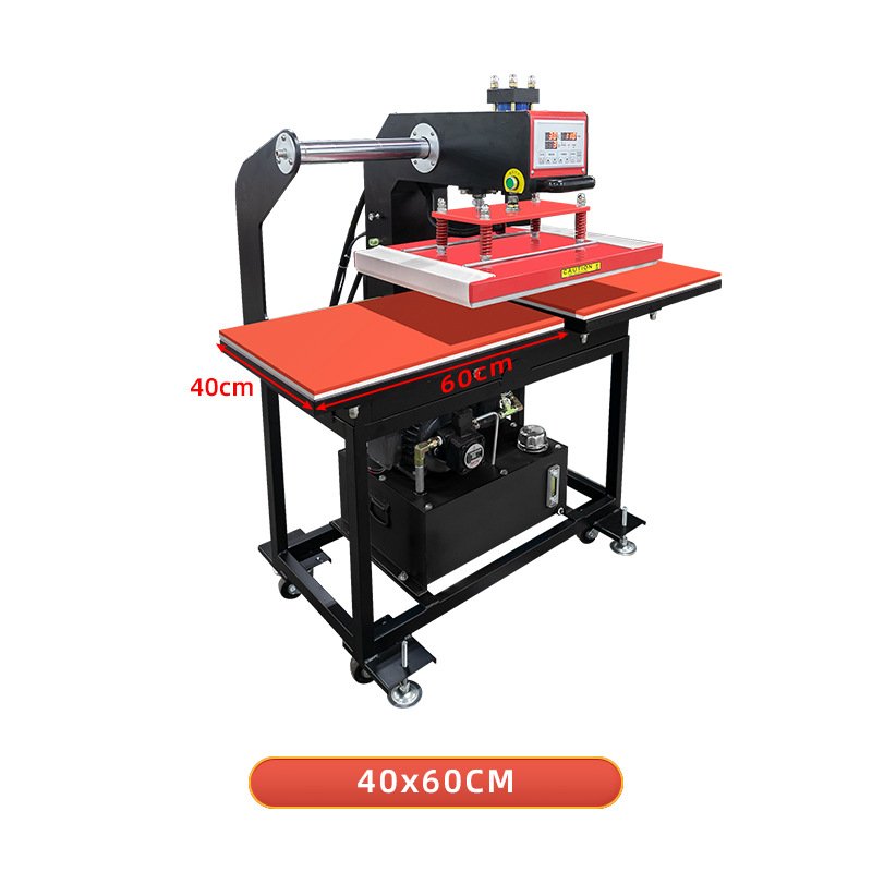 Large size 40x60 cm hydraulic automatic heat press 16*24 inches sublimation printing machine heat transfer machine for shirt