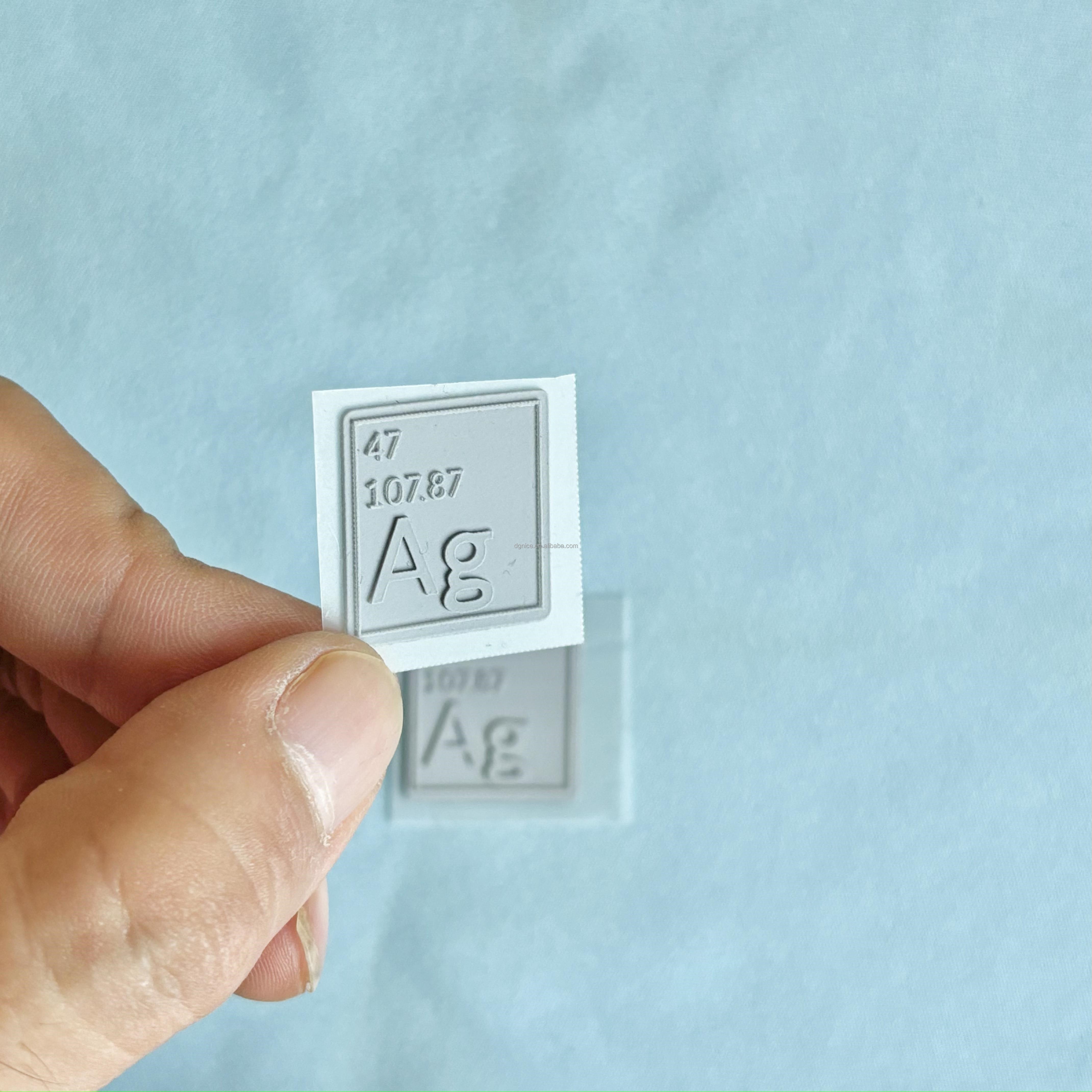Custom ODM OEM Custom 3D silicone logo Heat Transfer Printing silicone Sticker heat transfer for clothes