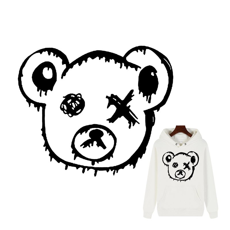 Silicone 3d Logo Hot Vinyl Clothes Printing Iron Transfer Design for T Shirts heat transfer printing