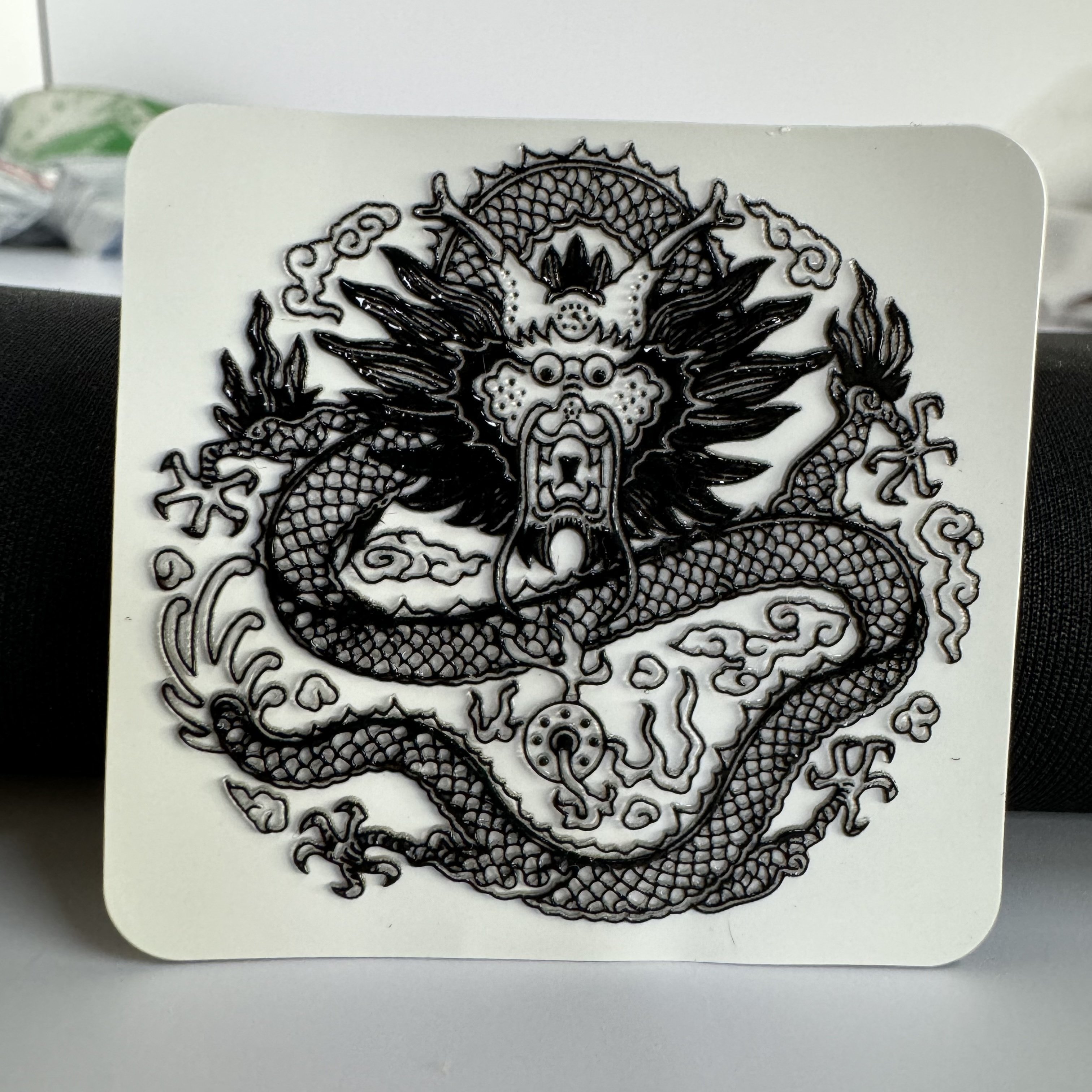 Factory Custom heat press sticker 3d silicone heat transfer printing labels for clothing