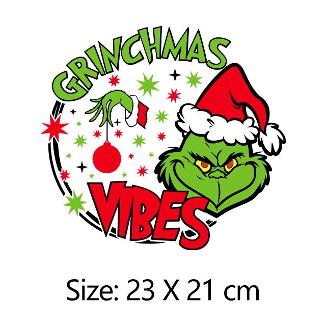 Small MOQ ready to ship new designs Christmas printing dtf heat transfer print for shirts