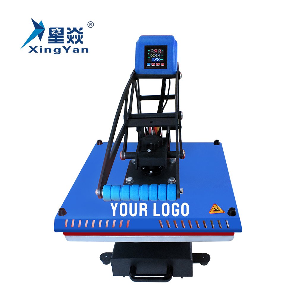 Xingyan Auto-open Magnetic Heat Press with Drawer 38*38 cm T-shirt Transfer Printing Heat Press Machine