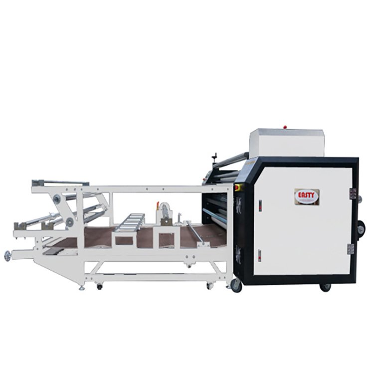 1.7m 64" Cloth Textile Fabric Rotary Sublimation Roll To Roll Heat Transfer Press dye sub Printing rotary press Machine