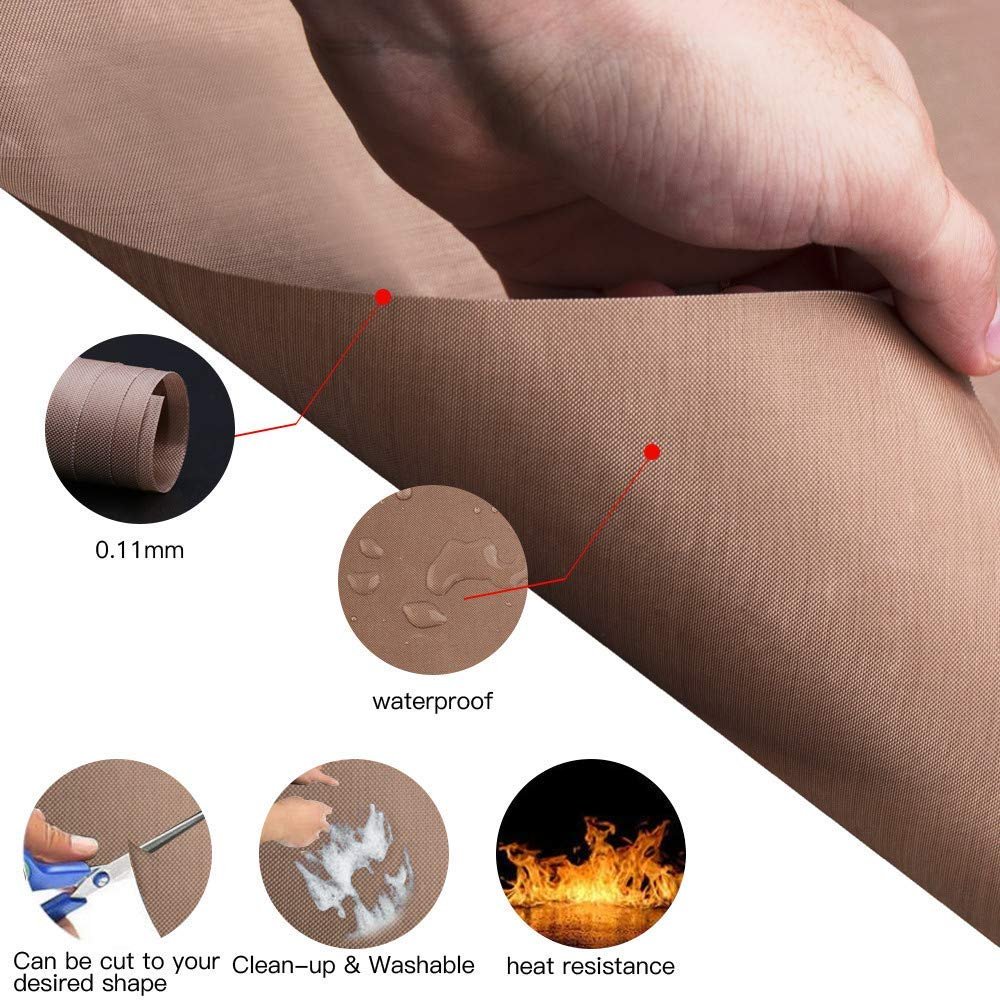 Heat-resistance high temperature PTFE coated non-stick heat transfer paper