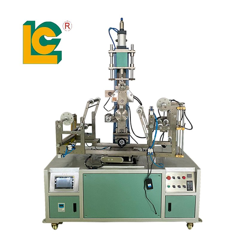 LC Brand PLC control Cylinder Roll To Roll Heat Transfer Printing Machines For Plastic Paint Bucket