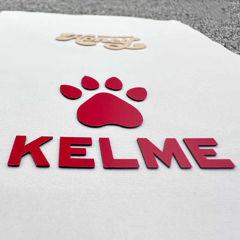 Raised Brand Logo Printing High Density 3 D Silicone Print Clothing Garment Labels 3D Logo Pvc Rubber Heat Transfers Silicone