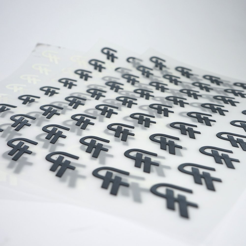 Wholesale Silicone Transfer Custom Silicon Logo 3D Soft Rubber Patch Silicone Heat Transfer Sticker