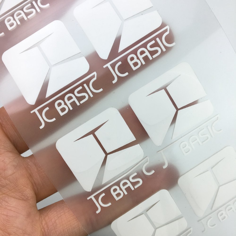 Wholesale Silicone Transfer Custom Silicon Logo 3D Soft Rubber Patch Silicone Heat Transfer Sticker