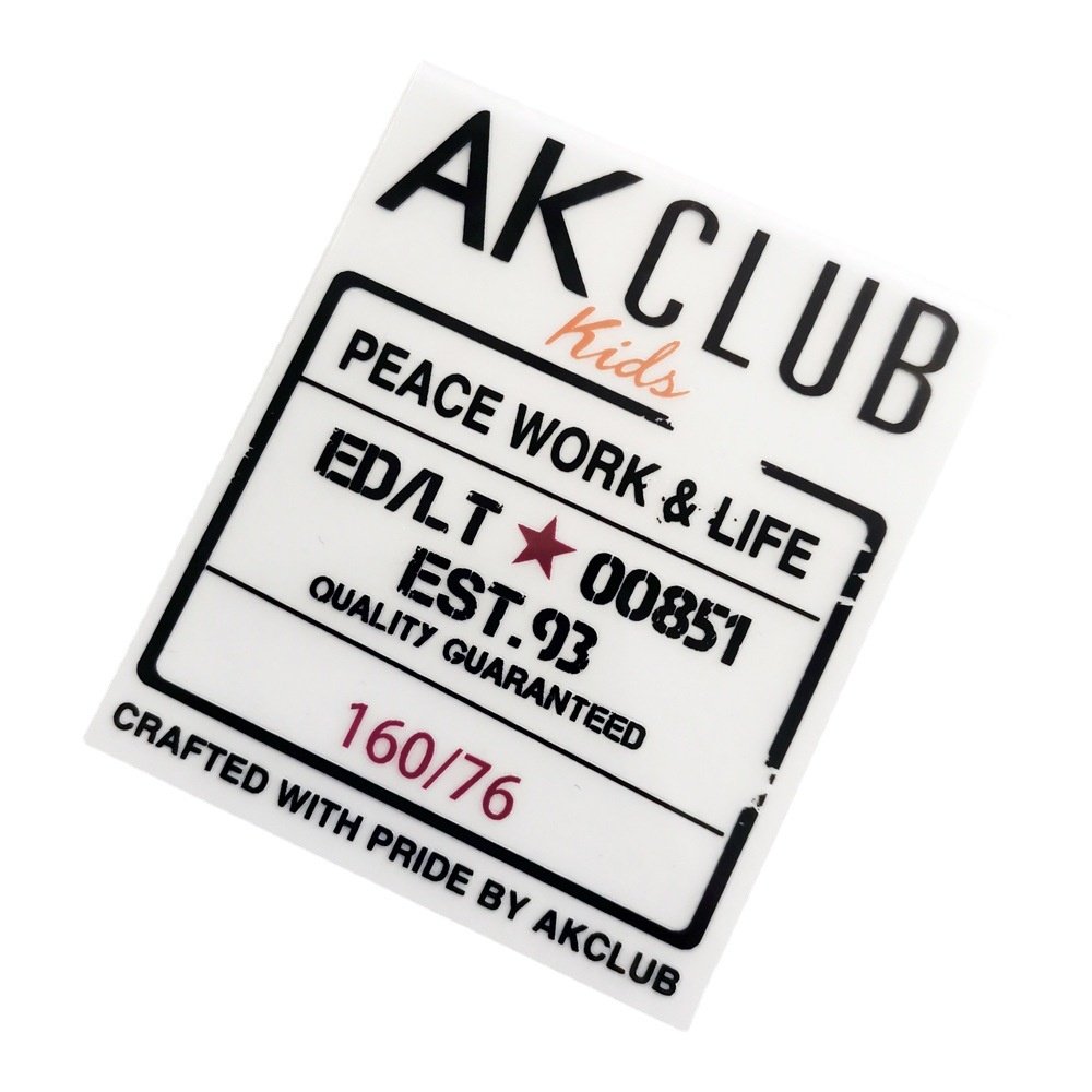 Custom Wash Mark Size Direct Hot Stamping Personalized Thermal Transfer Ironing Garment Labels for Rear Application
