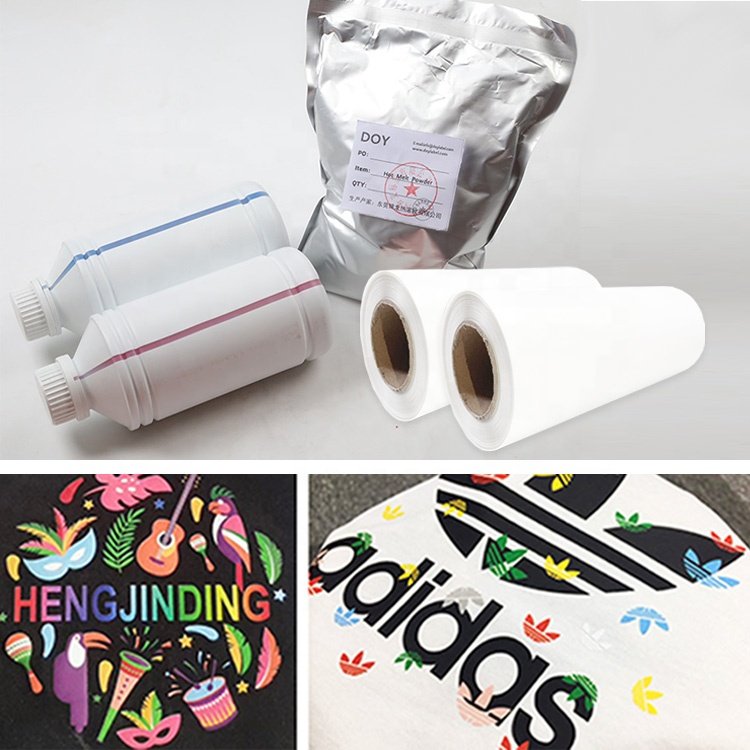 Wholesale CMYK White Color Water Based Pigment Ink for Digital Heat Transfer Printer