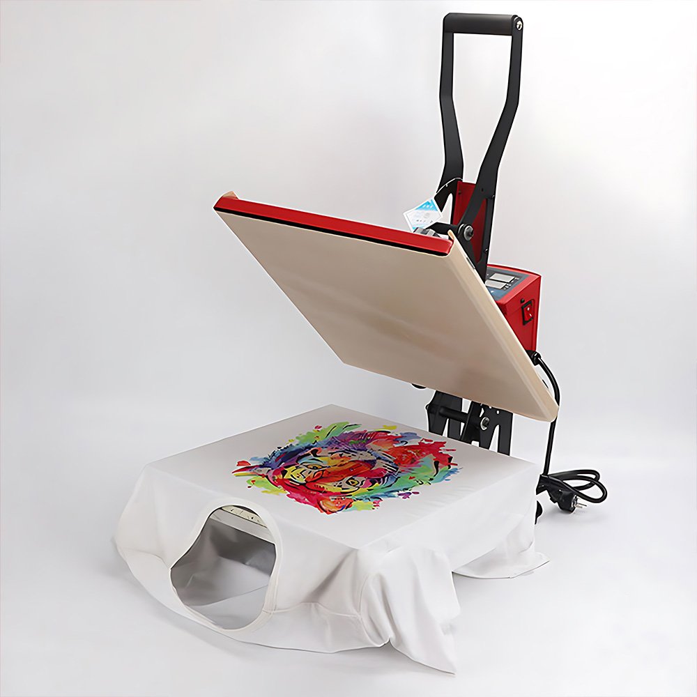 CUYI Digital Heat Press Machine T-shirt Printing Machine Heat Transfer Press 38*38 Economical