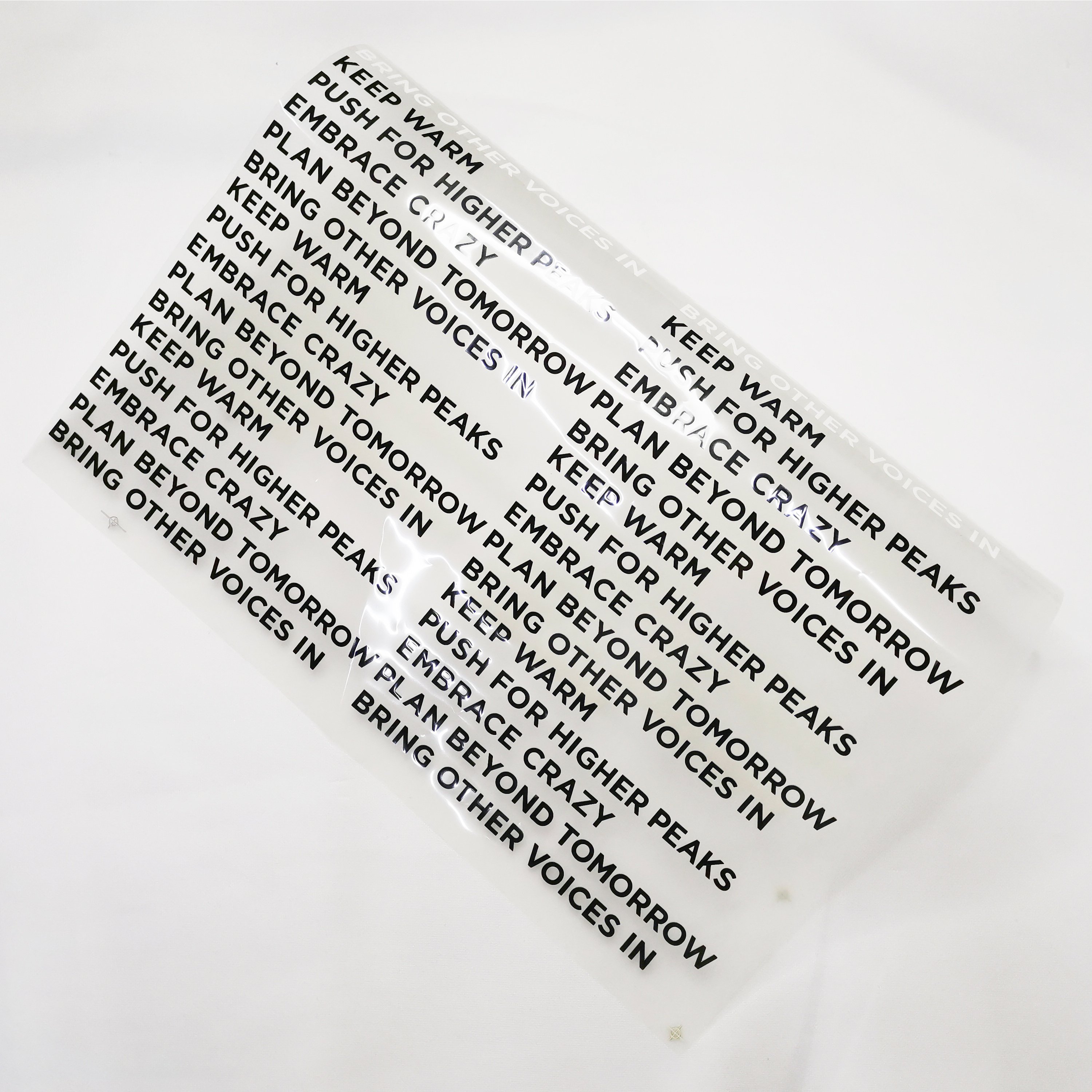 Promotional excellent good quality vinyl sheets silicone rubber heat transfer sticker