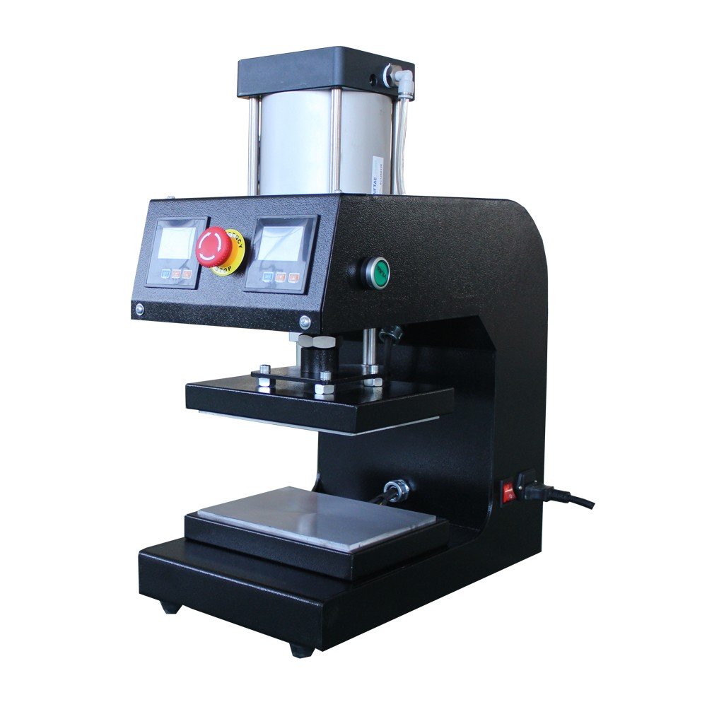 20 ton High Pressure Automatic Heat Press Pneumatic Hydraulic Dual Heating Plate Press Machine Wholesale