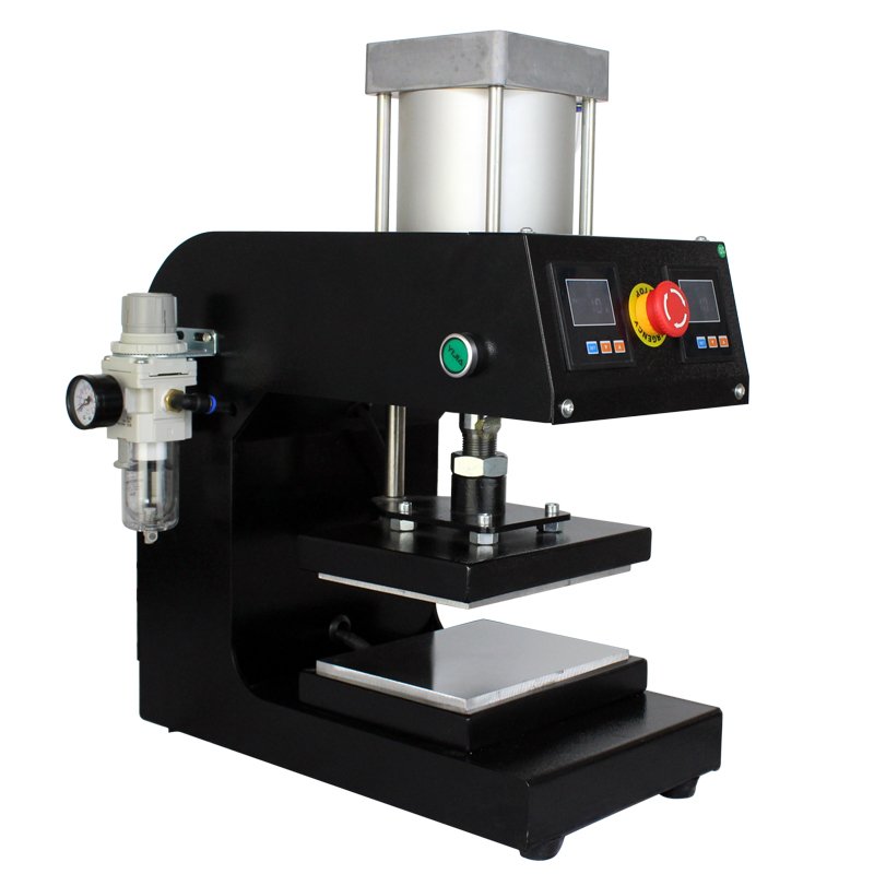 20 ton High Pressure Automatic Heat Press Pneumatic Hydraulic Dual Heating Plate Press Machine Wholesale
