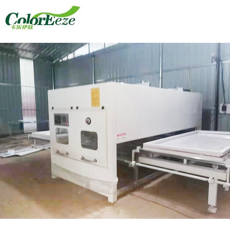 Coloreeze aluminum profile wood grain vacuum heat transfer printing machine oven system