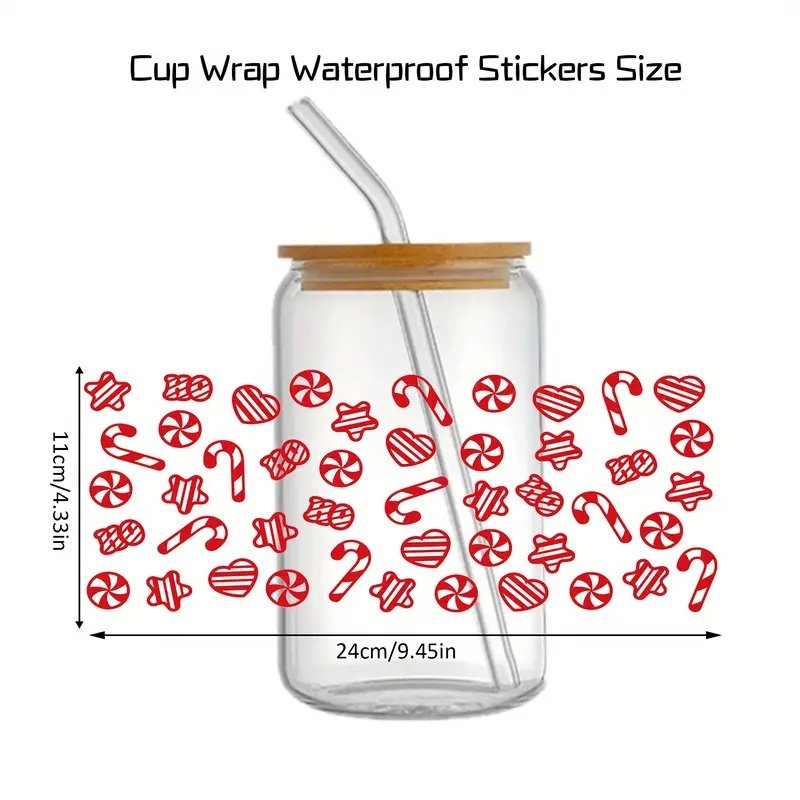 High Quality UV DTF Vinyl Cup Packaging Customizable Transfer Printing Design Wholesale for Mug Usage
