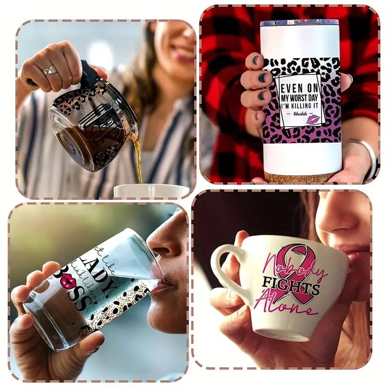 High Quality UV DTF Vinyl Cup Packaging Customizable Transfer Printing Design Wholesale for Mug Usage