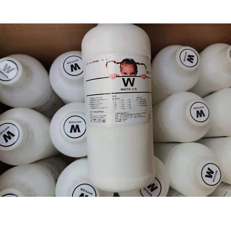 high concentration 100ml 500ml 1000ml CMYK T shirt printing DTF Ink Pigment ink white ink for dtf printer