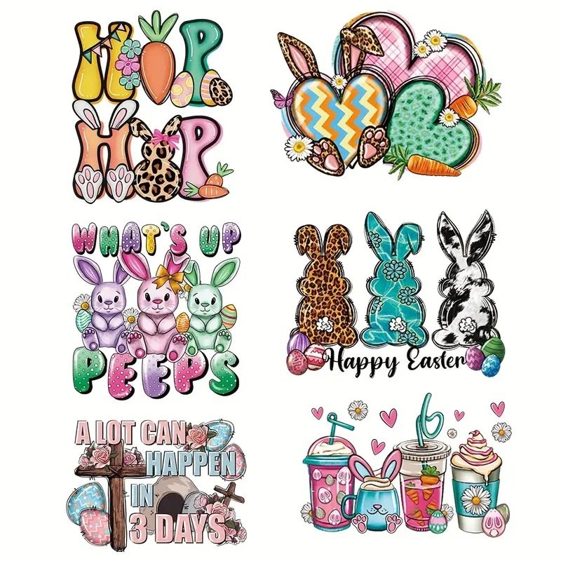 Custom Sticker Logo Printable Press Plastisol Customized Vinyl Iron Heat Transfer Printing Clothing DTF Thermal Transfer Sticker