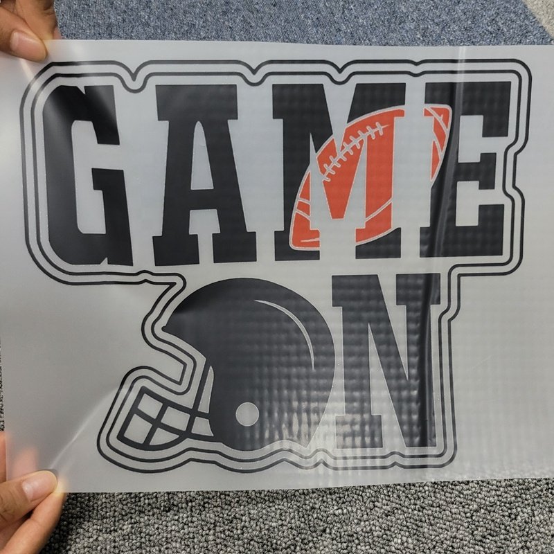 Wholesale Iron on Game Day Heat Transfer Vinyl Printed Design for Garment