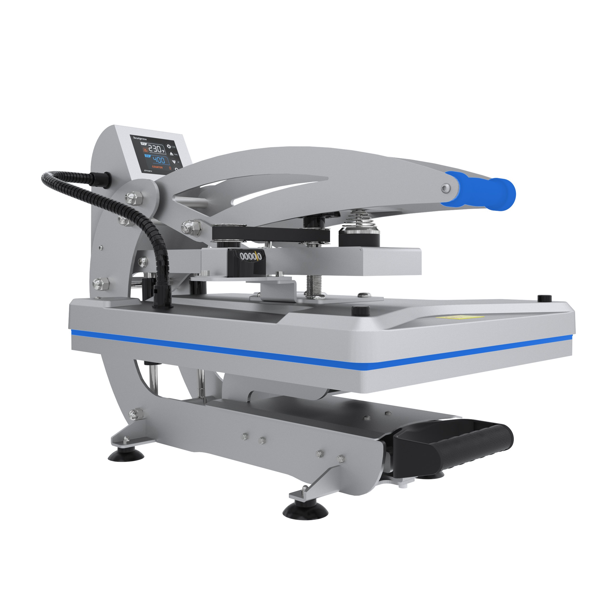 Auto Open 16*20 t shirt printing sublimation transfer Machine 40*50cm Heat Press Machine