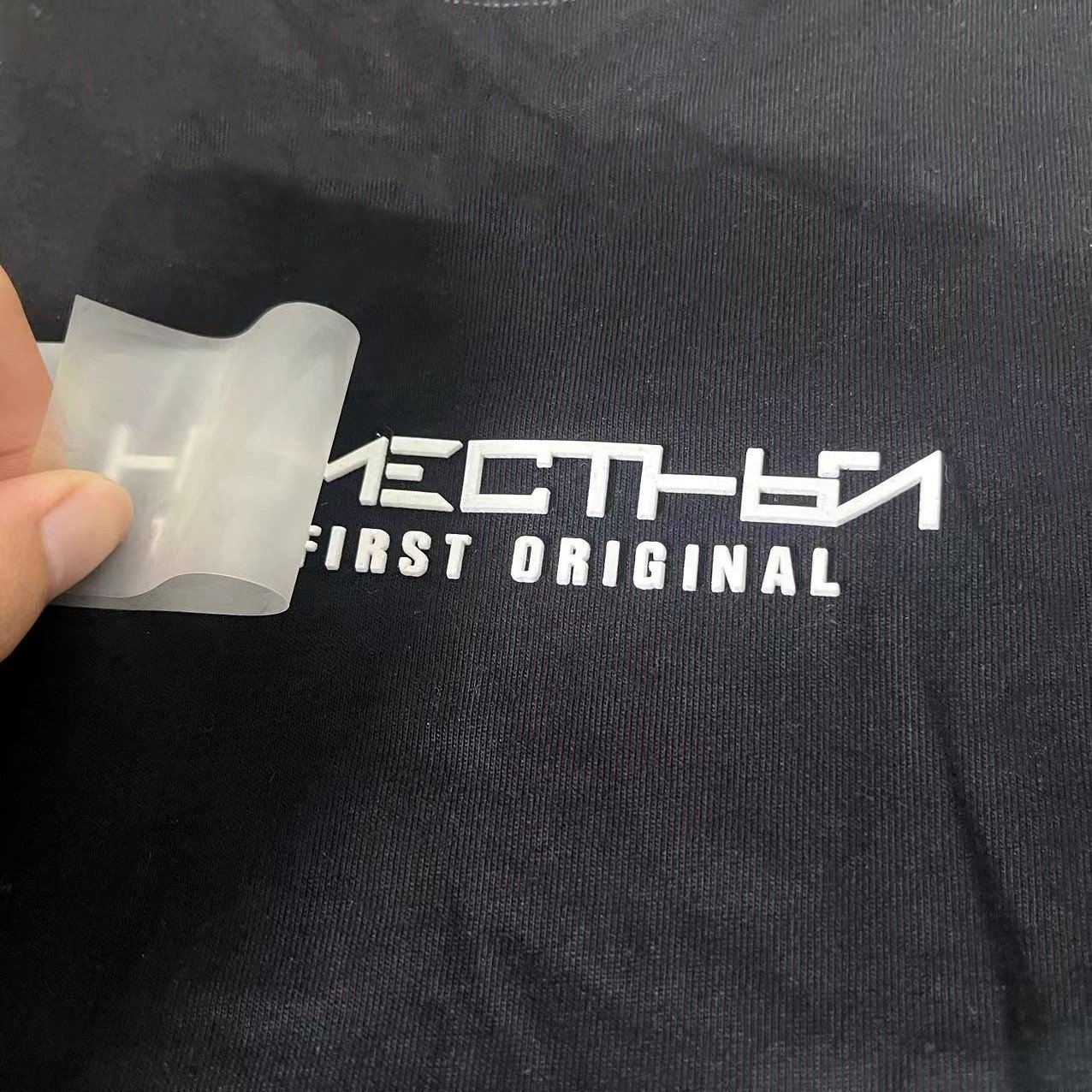 Custom Patches For Clothing Heat transfer 3D Silicone Printing Heat Transfer Logo For Clothing Silicone Logo