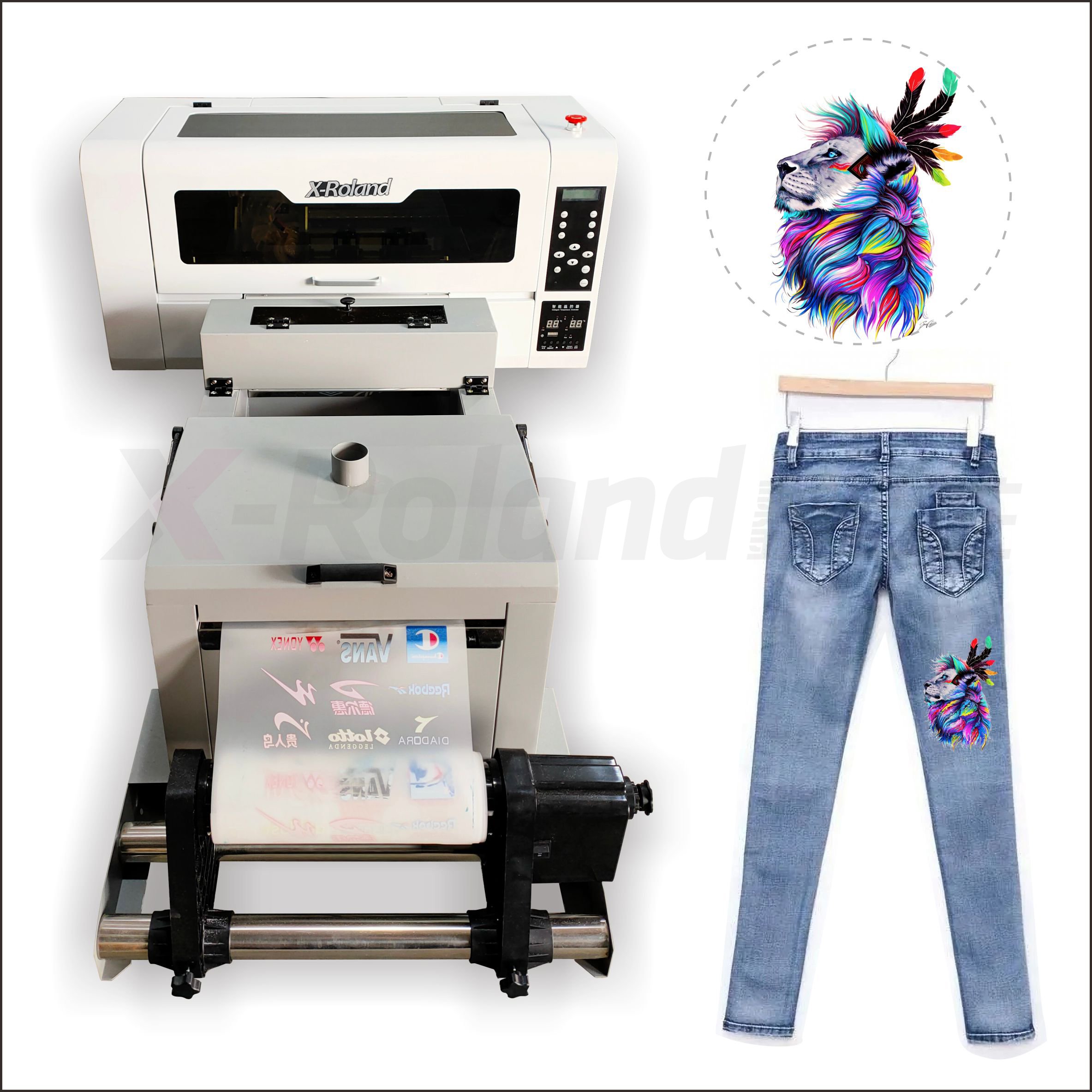 DTF Printer XP600 for Seamless Printing dtf shirt printing dtf transfer printing machine