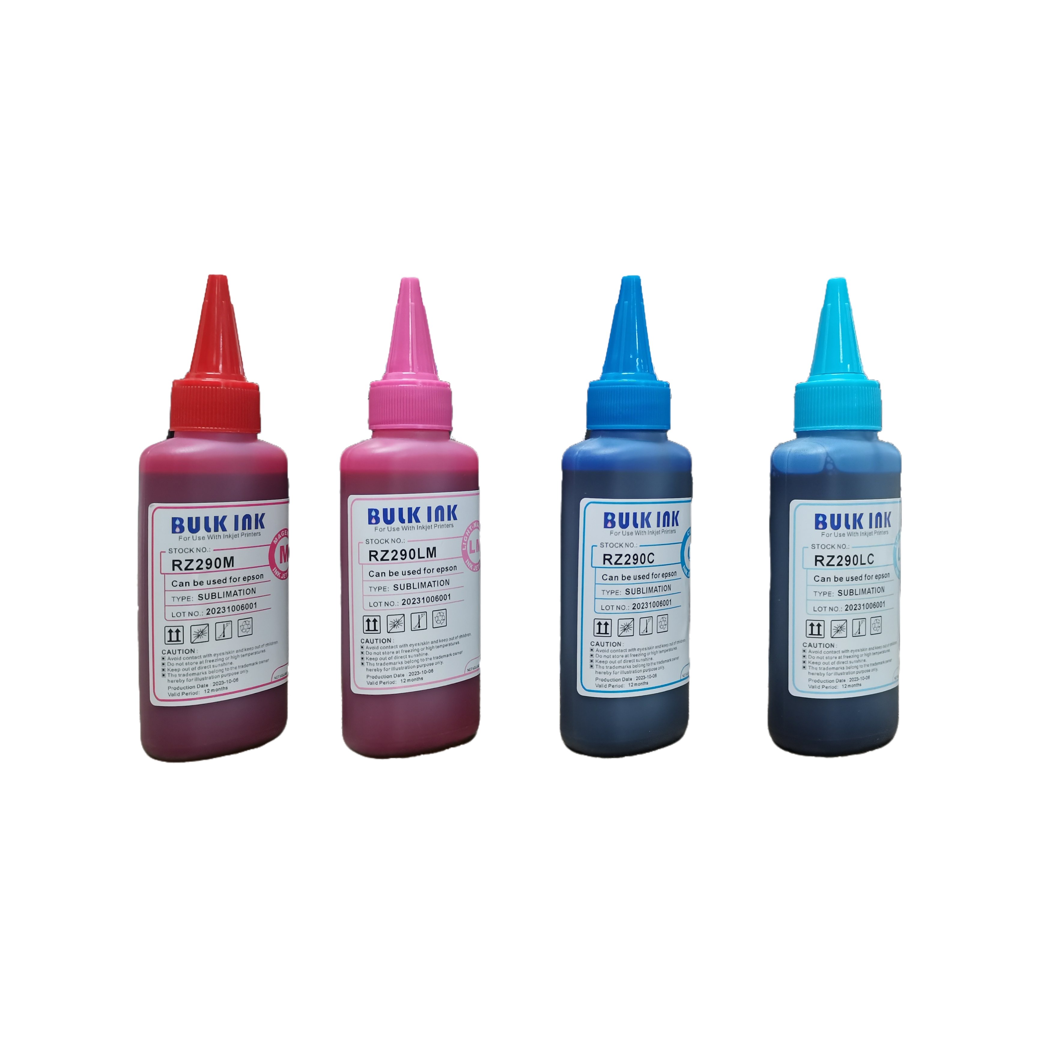 High quality 100/250/500/1000 mL transfer printing high quality cheap dye inkjet sublimation filling ink for Z290 Epson printer