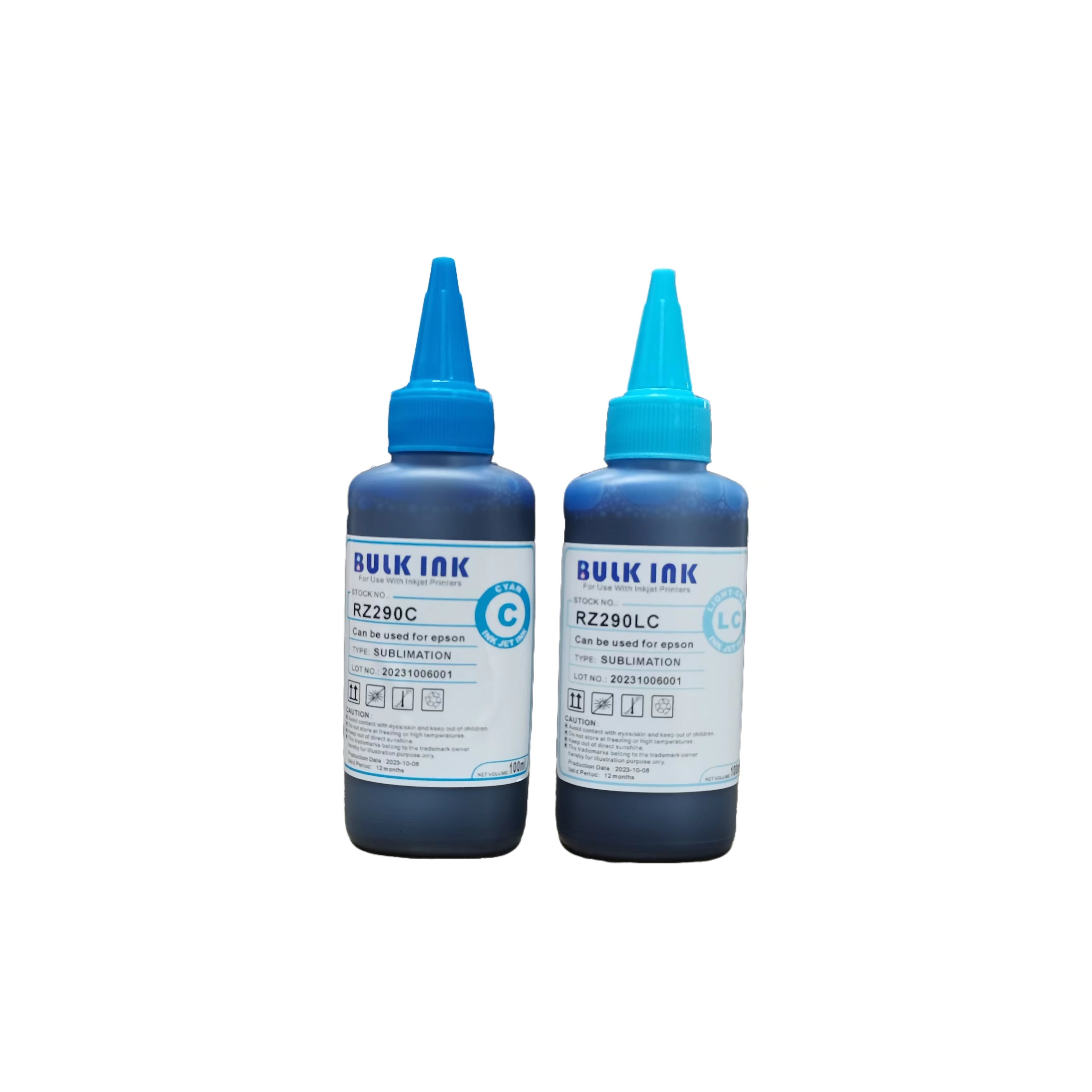 High quality 100/250/500/1000 mL transfer printing high quality cheap dye inkjet sublimation filling ink for Z290 Epson printer