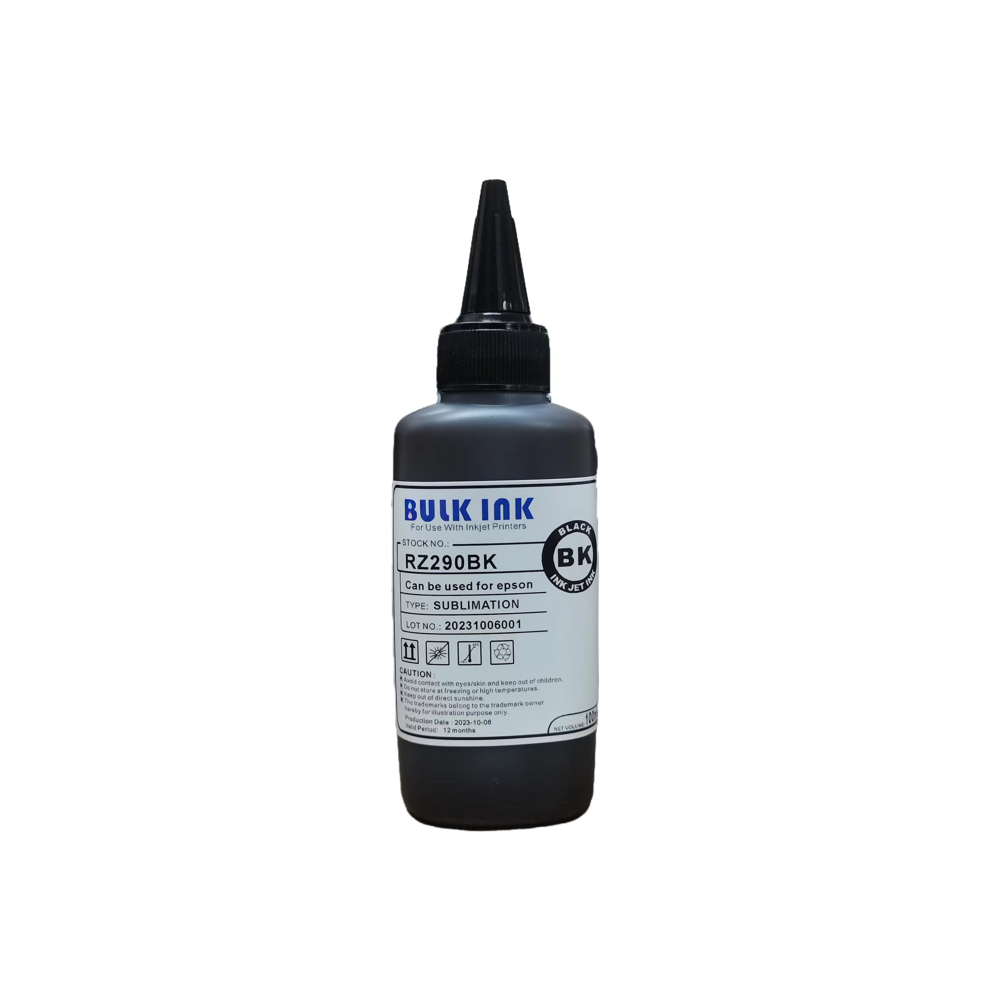 High quality 100/250/500/1000 mL transfer printing high quality cheap dye inkjet sublimation filling ink for Z290 Epson printer