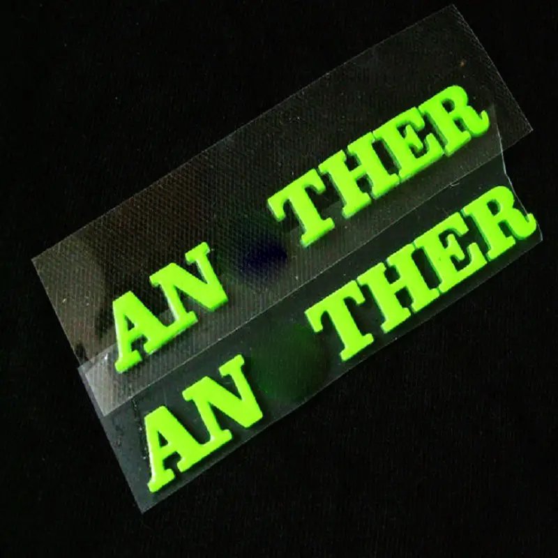Custom Logo 3D Thick Rubber TPU Silicone Heat Transfer Garment Labels For Tshirt,Clothing,Hats
