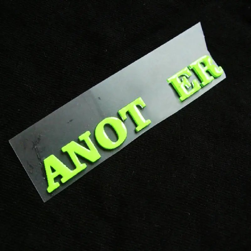 Custom Logo 3D Thick Rubber TPU Silicone Heat Transfer Garment Labels For Tshirt,Clothing,Hats