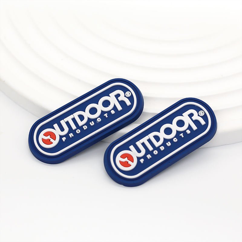 Wholesale High Quality Free Samples 2d Pvc Patches Custom Logo 3d Soft Plastic Pvc Rubber Embossed Custom Patches For Garment