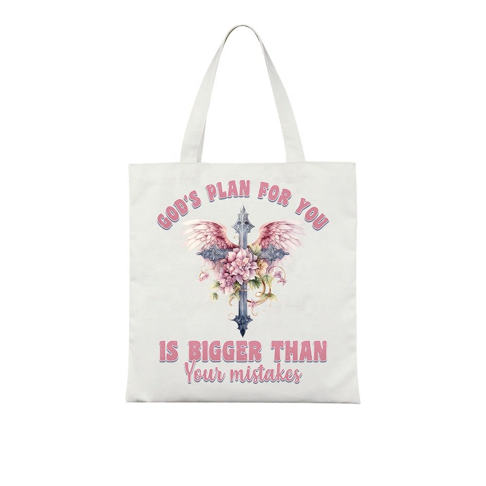 Custom Size DTF Transfer Printing Bible Sticker for Garments Bags and Fabric Plastisol Material