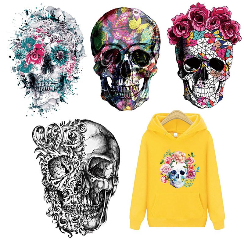 Custom Logo Heat Press Transfer Printing DTF Heat Transfers Printing T Shirt Printing Sticker