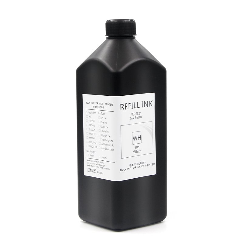 Ocbestjet 1000ML Plotter DTF UV Ink For EP 1390 L800 1400 1410 1430 TX800 XP600 L1800 UV DTF Transfers Printer