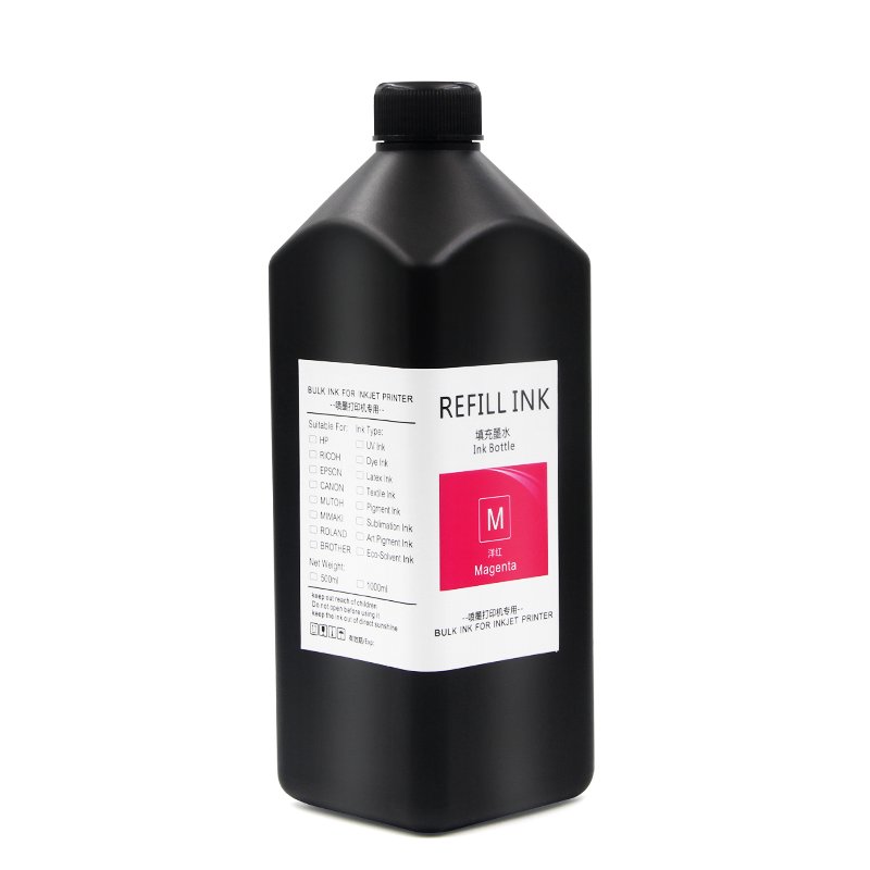 Ocbestjet 1000ML Plotter DTF UV Ink For EP 1390 L800 1400 1410 1430 TX800 XP600 L1800 UV DTF Transfers Printer