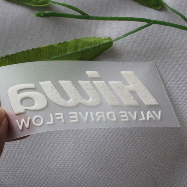Free sample Silicone heat transfer printing 3d silicone iron on heat transfer labels