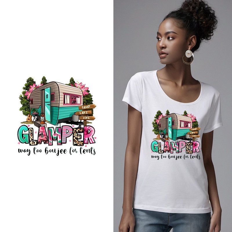 Custom Plastic Sol Sheets Manufacturers Heat Transfer Printing t-Shirt Stickers With Vinyl Design DTF Thermal Transfer Sticker