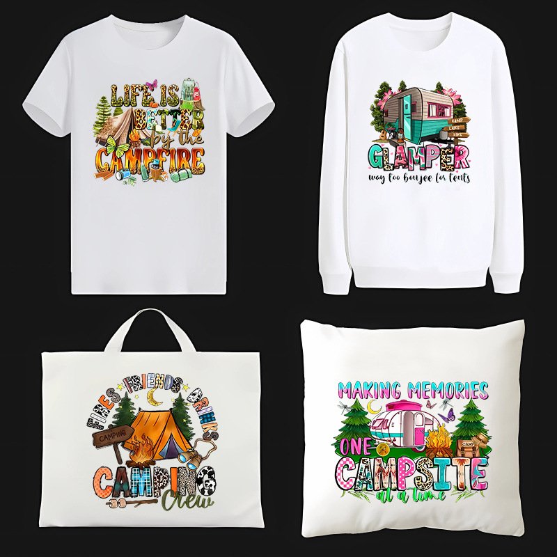 Custom Plastic Sol Sheets Manufacturers Heat Transfer Printing t-Shirt Stickers With Vinyl Design DTF Thermal Transfer Sticker