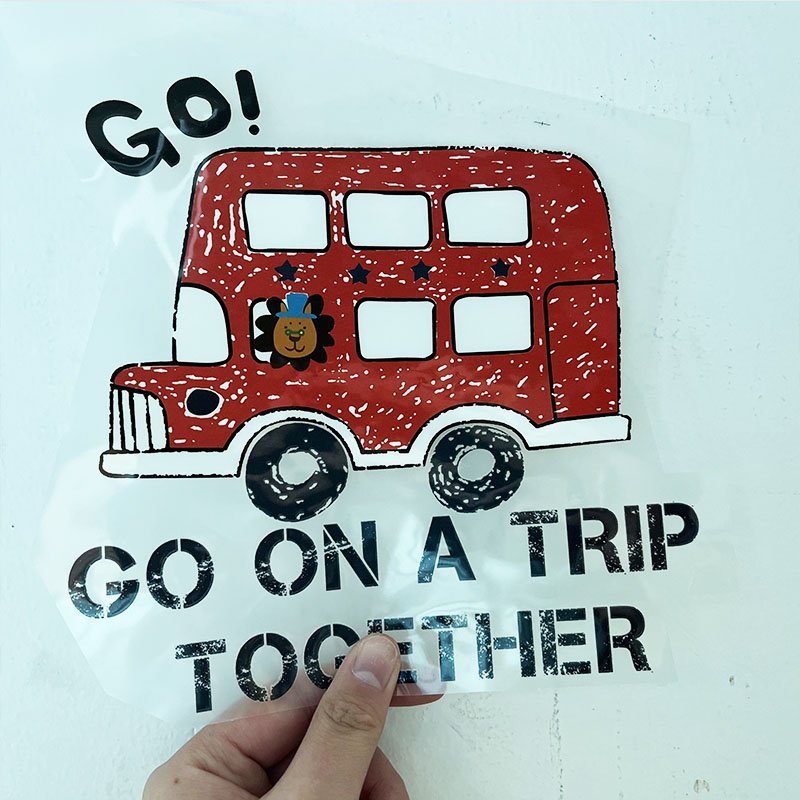 XinHeng Heat Transfer Vinyl Transfer Printing DTF Wholesale Stickers for T-shirts