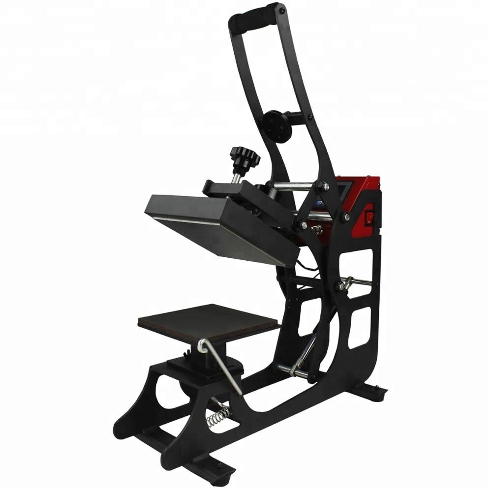 Xinhong 2 IN 1 Semi Auto Open Cap Hat sublimation Heat Press Machine