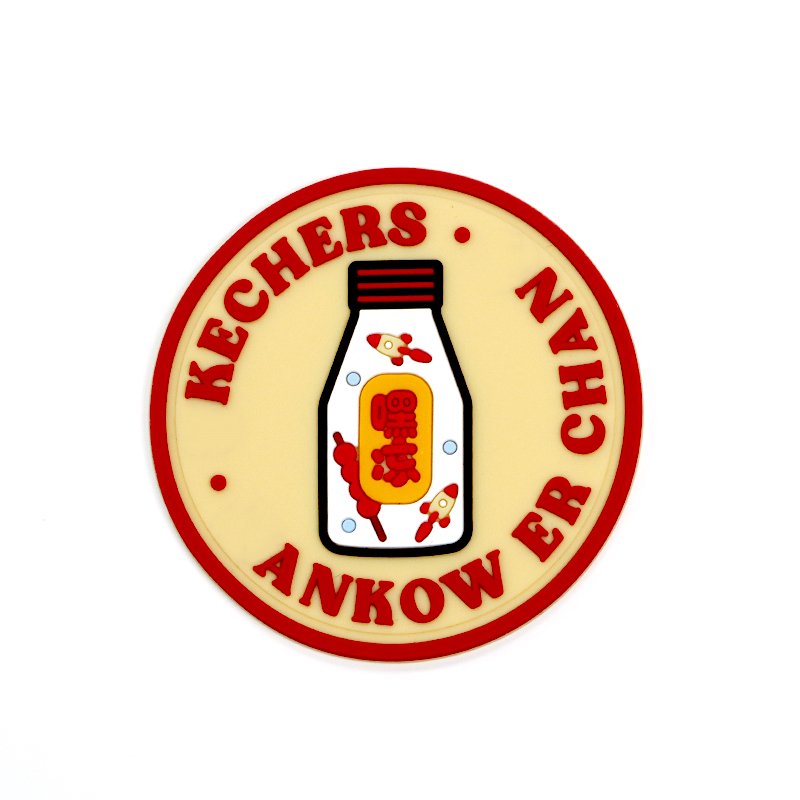 3D Heat transfer Press Heat transfer Logo Silicone High Density Multi-color Rubber Patch Label Heat transfer printing 3d