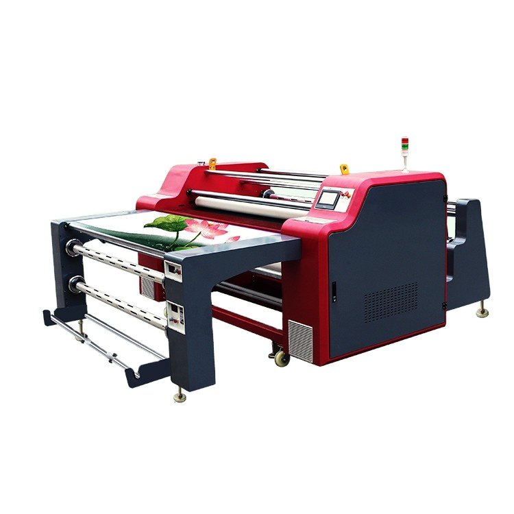 Factory roller calender 1.7m 1.9m 2.6m 3.2m wide fabric heat transfer roll heat press machinery
