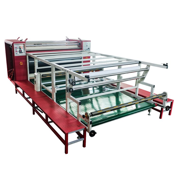 High Quality Automatic & Manual Rotary Roller Heat Press Transfer Printing Machine New Used Home Use Multicolor Core Components