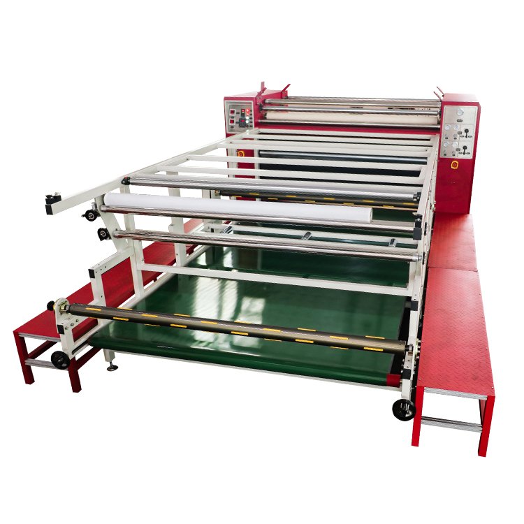 High Quality Automatic & Manual Rotary Roller Heat Press Transfer Printing Machine New Used Home Use Multicolor Core Components