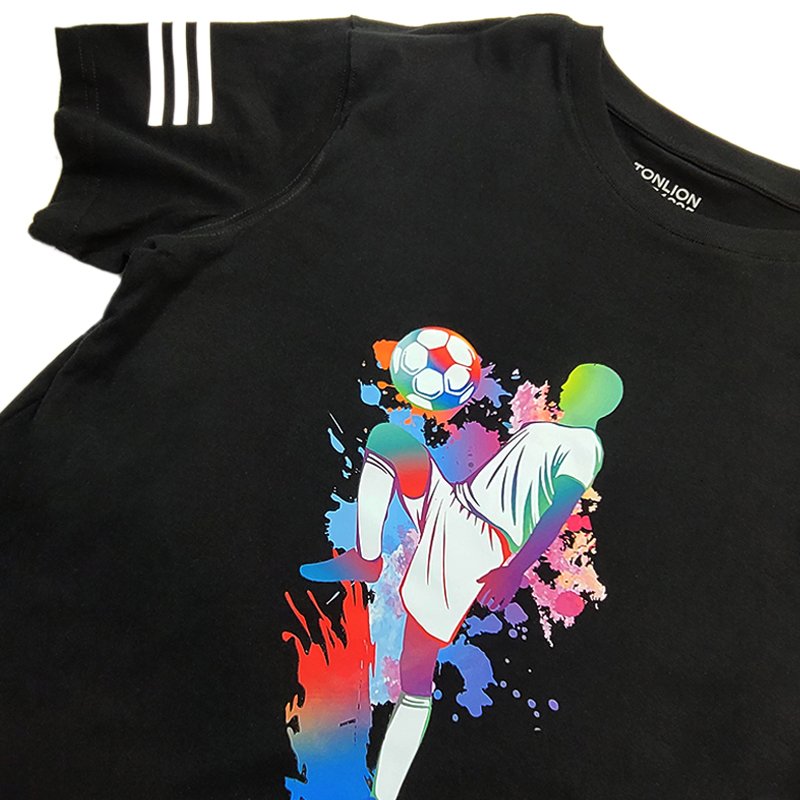 Custom Designs Iron On Sticker Transfer Printing Plastisol Heat Transfers For T-shirt Clothing