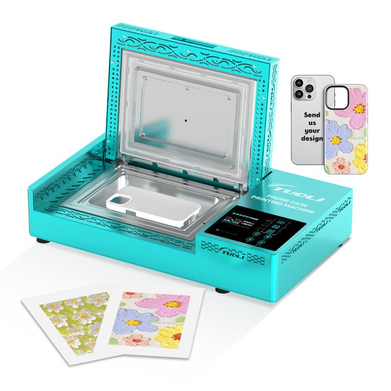 DMTH1 Personalized Customized 3D Sublimation Phone Case Vacuum Thermal Transfer Mini Printer Heat Press Machine