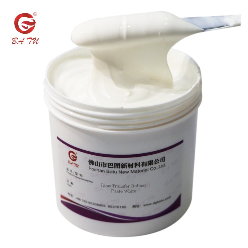 High Grade Water-Based Heat Transfer Rubber Paste Ink for Screen Printing Garments Enhanced Visibility for Transfer Printing